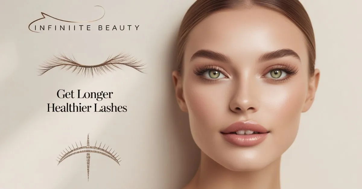 Get Longer Healthier Lashes with Infinite Beauty Lash Serum